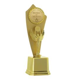 Troféu Honra ao Mérito 40cm Dourado Vitória