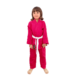 Kimono Judô Infantil Rosa Shogum (Kids)
