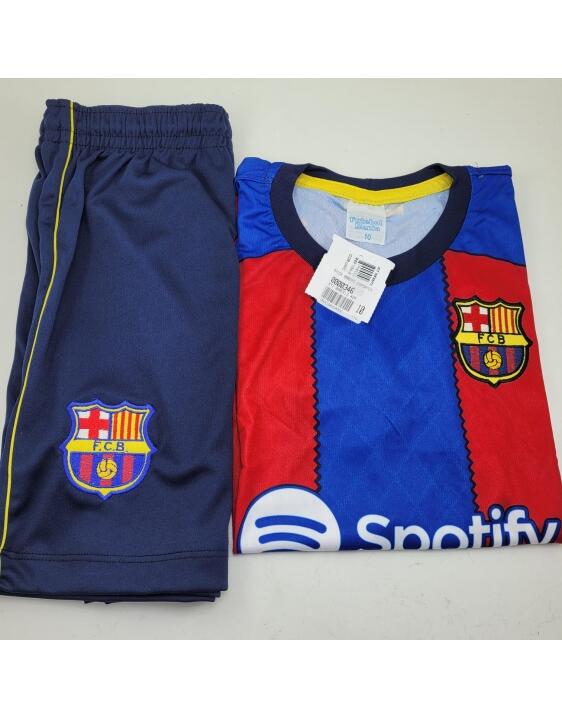 Kit Barcelona Infantil Futebol Mania