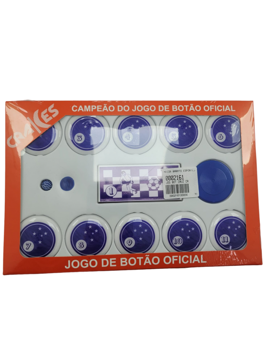 Jogo de Botão Cruzeiro Crakes