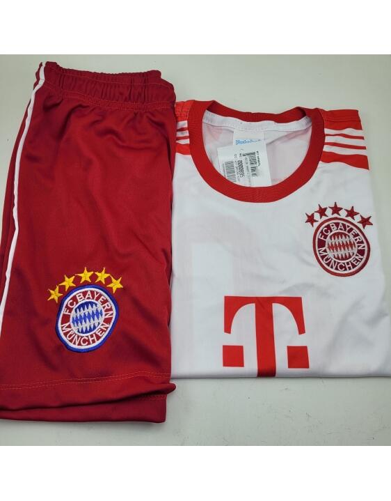 Kit Bayern de Munique Infantil Futebol Mania
