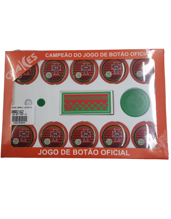 Jogo de Botão Portugal Crakes