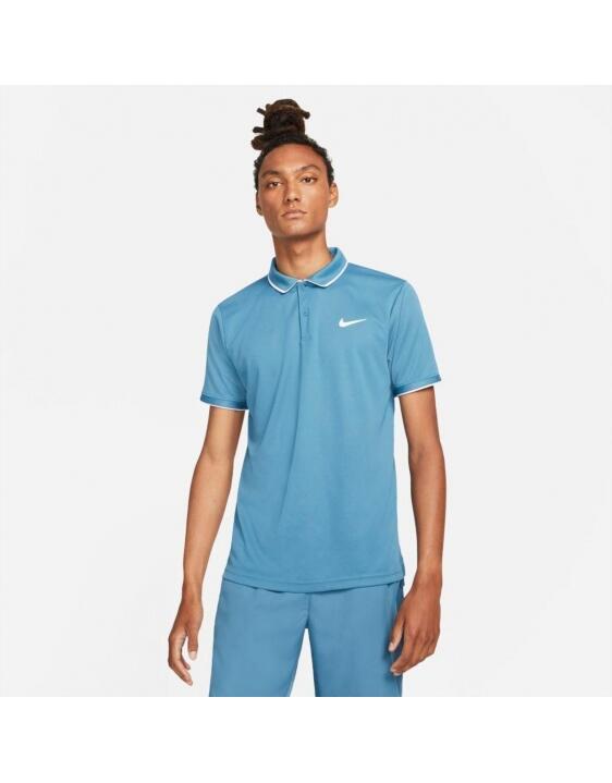 Camisa Polo Team Nike (Azul Turquesa)