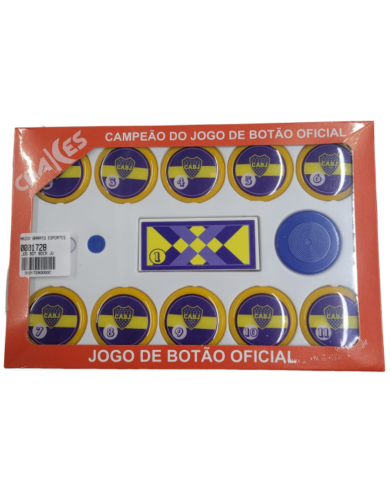 Jogo de Botão Boca Juniors Crakes