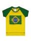 Camiseta Brasil Japura Infantil Braziline